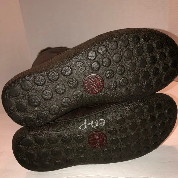 Camper Dark Brown Fur-Lined Winter Boots - Picture 7 of 7